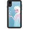 Disney Frozen Ice Blue Elsa Art iPhone XR Waterproof Case