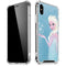 Disney Frozen Ice Blue Elsa Art iPhone XS Max Clear Case