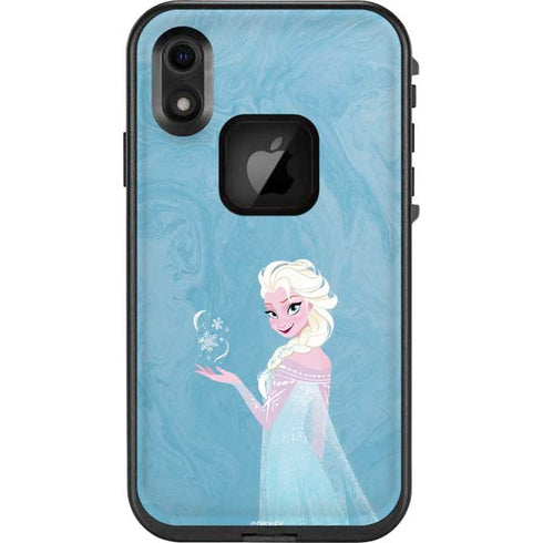 Disney Frozen Ice Blue Elsa Art LifeProof Fre iPhone Skin