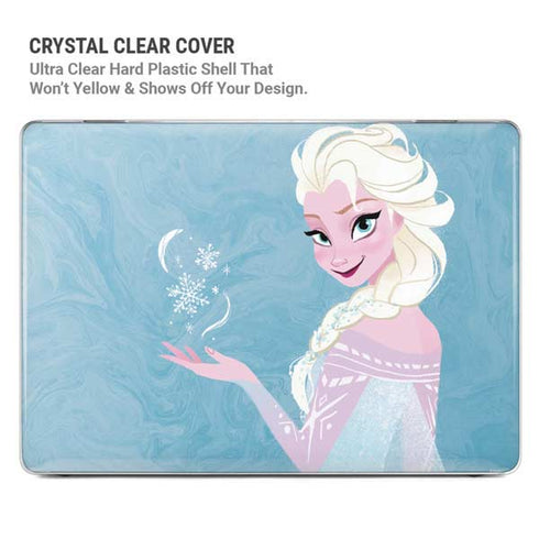 Disney Frozen Ice Blue Elsa Art MacBook Air 15in (2023-2025) Case plus Skin