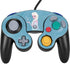 Disney Frozen Ice Blue Elsa Art Nintendo GameCube Controller Skin