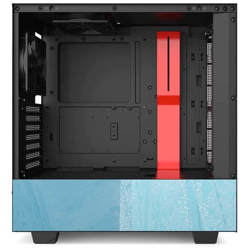 Disney Frozen Ice Blue Elsa Art NZXT H510 Compact ATX Mid-Tower Case Skin