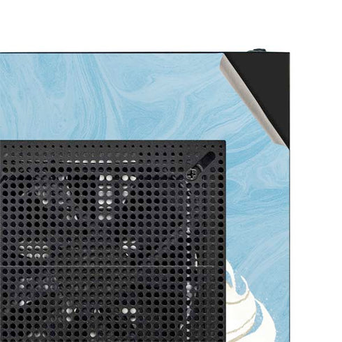 Disney Frozen Ice Blue Elsa Art NZXT H510 Compact ATX Mid-Tower Case Skin