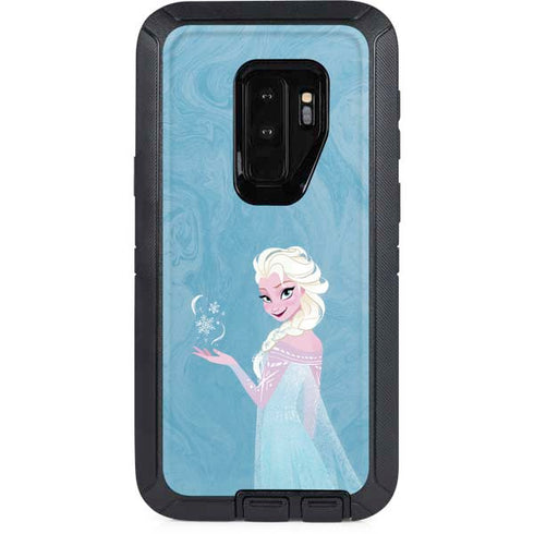 Disney Frozen Ice Blue Elsa Art Otterbox Defender Galaxy Skin