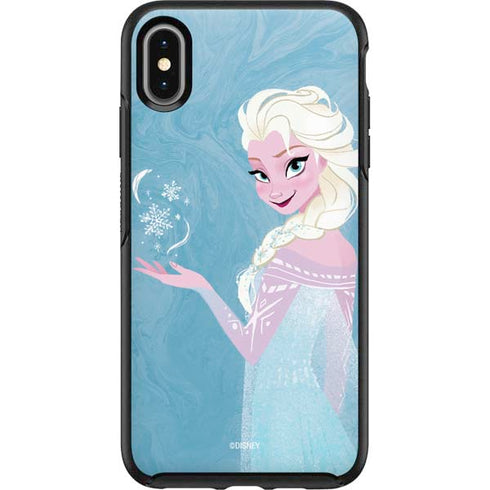 Disney Frozen Ice Blue Elsa Art Otterbox Symmetry iPhone Skin