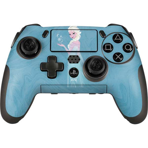 Disney Frozen Ice Blue Elsa Art PlayStation Scuf Vantage 2 Controller Skin
