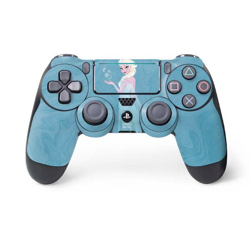 Disney Frozen Ice Blue Elsa Art PS4 Pro/Slim Controller Skin