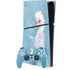 Disney Frozen Ice Blue Elsa Art PS5 Slim Digital Edition Console Skin