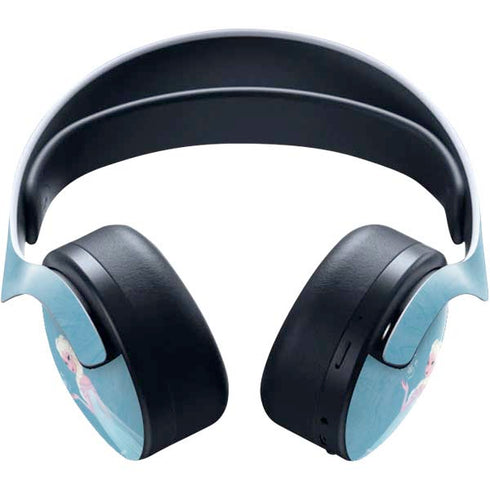 Disney Frozen Ice Blue Elsa Art PULSE 3D Wireless Headset for PS5 Skin