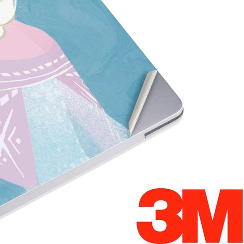 Disney Frozen Ice Blue Elsa Art Surface Laptop 2 Skin