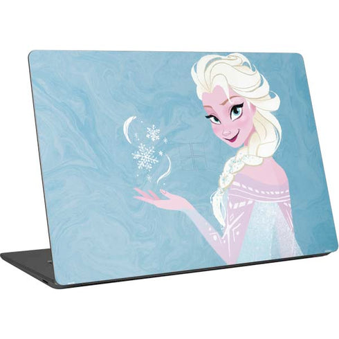 Disney Frozen Ice Blue Elsa Art Surface Laptop 4 15in Skin