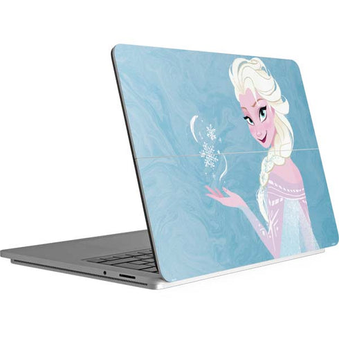 Disney Frozen Ice Blue Elsa Art Surface Laptop Studio Skin
