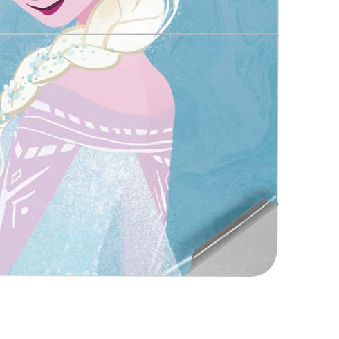 Disney Frozen Ice Blue Elsa Art Surface Laptop Studio Skin