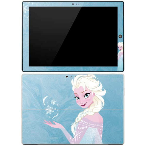 Disney Frozen Ice Blue Elsa Art Surface Pro 3 Skin