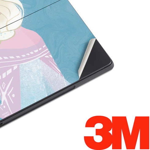 Disney Frozen Ice Blue Elsa Art Surface Pro 7 Skin