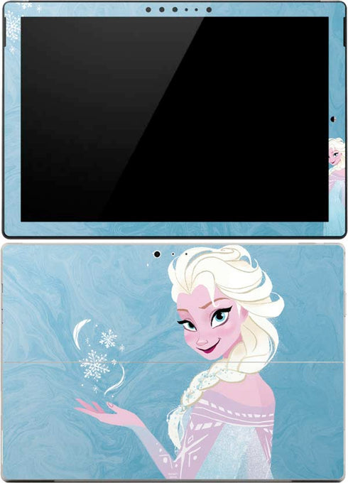Disney Frozen Ice Blue Elsa Art Surface Pro (2017) Skin