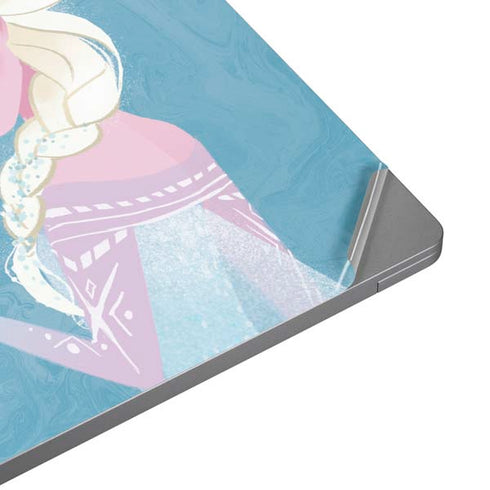 Disney Frozen Ice Blue Elsa Art Universal Laptop 12in (9.8 x 6.8in) Skin