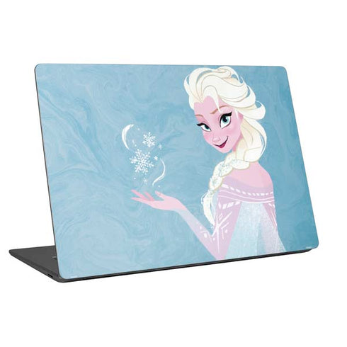 Disney Frozen Ice Blue Elsa Art Universal Laptop 13in (10.6 x 7.6in) Skin