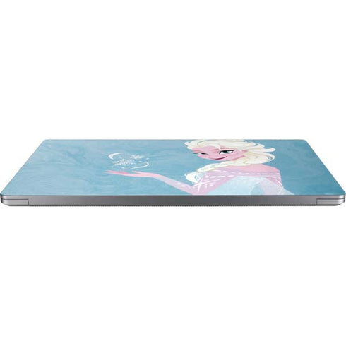 Disney Frozen Ice Blue Elsa Art Universal Laptop 13in (10.6 x 7.6in) Skin