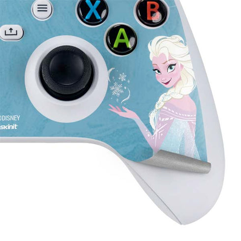 Disney Frozen Ice Blue Elsa Art Xbox Series S Bundle Skin