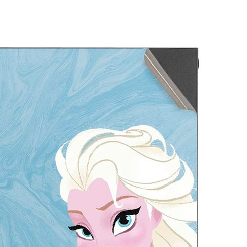 Disney Frozen Ice Blue Elsa Art Xbox Series X Console Skin