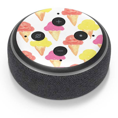 Bouffants and Broken Hearts Ice Cream Amazon Echo Dot Skin