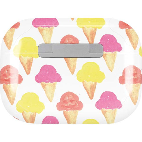 Bouffants and Broken Hearts Ice Cream Apple AirPods Pro Skin