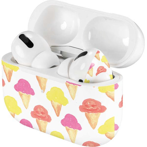 Bouffants and Broken Hearts Ice Cream Apple AirPods Pro Skin