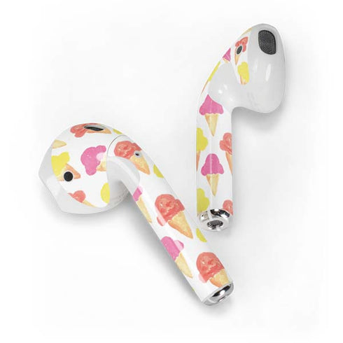 Bouffants and Broken Hearts Ice Cream Apple AirPods Skin