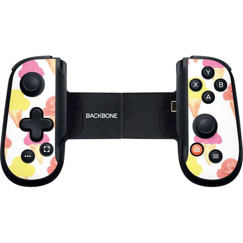Bouffants and Broken Hearts Ice Cream Backbone One for iPhone Game Controller Skin