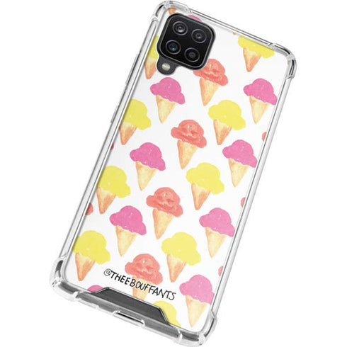 Bouffants and Broken Hearts Ice Cream Galaxy A12 Clear Case