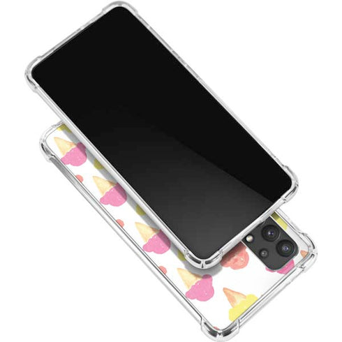 Bouffants and Broken Hearts Ice Cream Galaxy A32 5G Clear Case