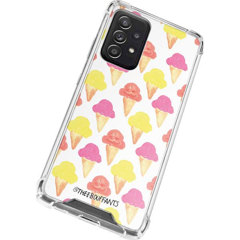 Bouffants and Broken Hearts Ice Cream Galaxy A72 5G Clear Case