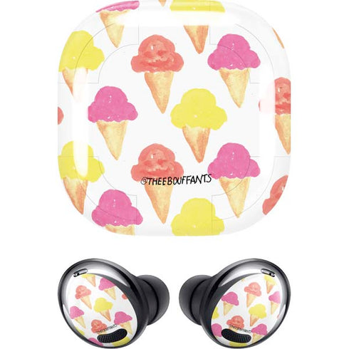 Bouffants and Broken Hearts Ice Cream Galaxy Buds Pro Skin