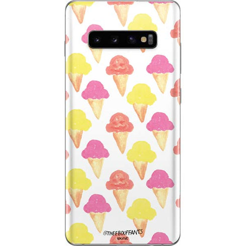 Bouffants and Broken Hearts Ice Cream Galaxy S10 Plus Skin