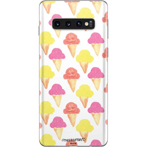Bouffants and Broken Hearts Ice Cream Galaxy S10 Skin