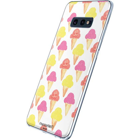 Bouffants and Broken Hearts Ice Cream Galaxy S10e Skin