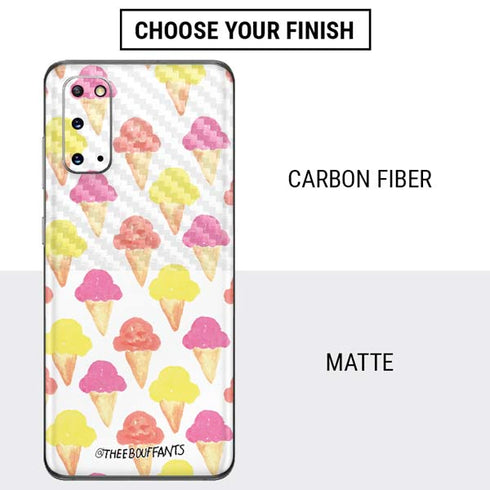 Bouffants and Broken Hearts Ice Cream Galaxy S20 Skin