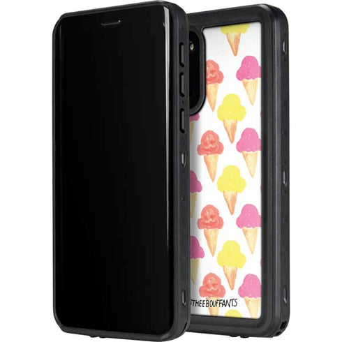 Bouffants and Broken Hearts Ice Cream Galaxy S20 Waterproof Case