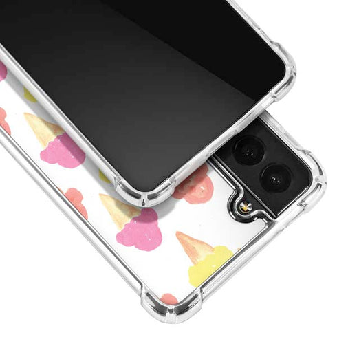 Bouffants and Broken Hearts Ice Cream Galaxy S21 5G Clear Case