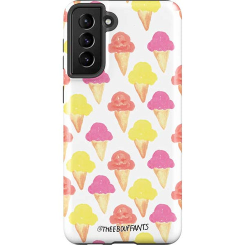 Bouffants and Broken Hearts Ice Cream Galaxy S21 Plus 5G Pro Case