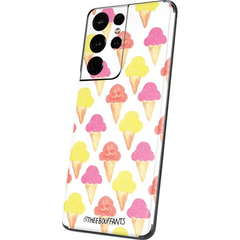 Bouffants and Broken Hearts Ice Cream Galaxy S21 Ultra 5G Skin