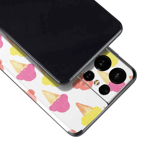 Bouffants and Broken Hearts Ice Cream Galaxy S21 Ultra 5G Skin