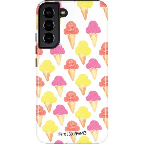 Bouffants and Broken Hearts Ice Cream Galaxy S22 Plus Pro Case