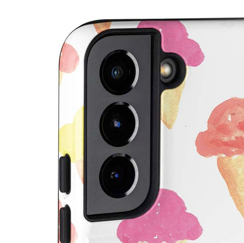 Bouffants and Broken Hearts Ice Cream Galaxy S22 Plus Pro Case