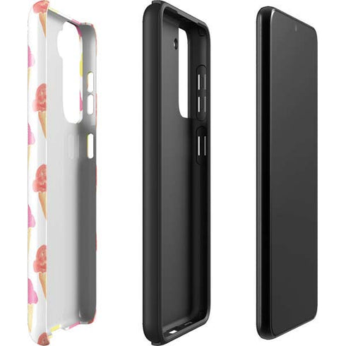 Bouffants and Broken Hearts Ice Cream Galaxy S22 Pro Case