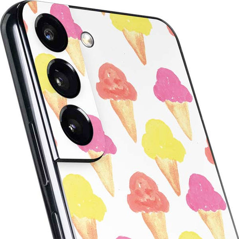 Bouffants and Broken Hearts Ice Cream Galaxy S22 Skin