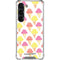 Bouffants and Broken Hearts Ice Cream Galaxy S23 Clear Case