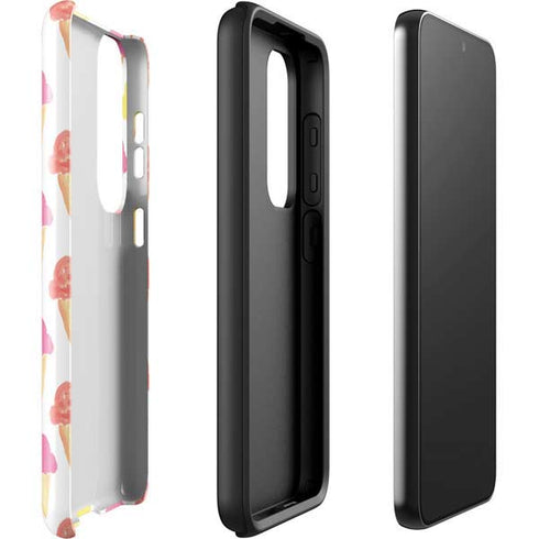 Bouffants and Broken Hearts Ice Cream Galaxy S23 Plus Pro Case