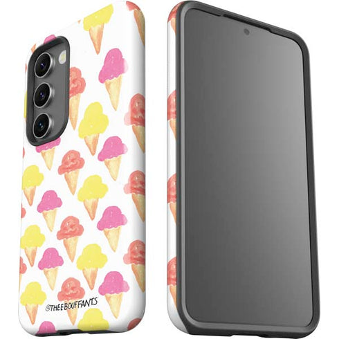 Bouffants and Broken Hearts Ice Cream Galaxy S23 Pro Case
